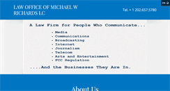 Desktop Screenshot of michaelrichards.us